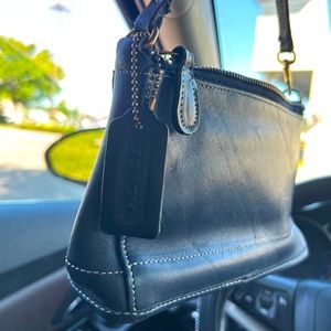 Authentic Coach Bag | Navy Blue